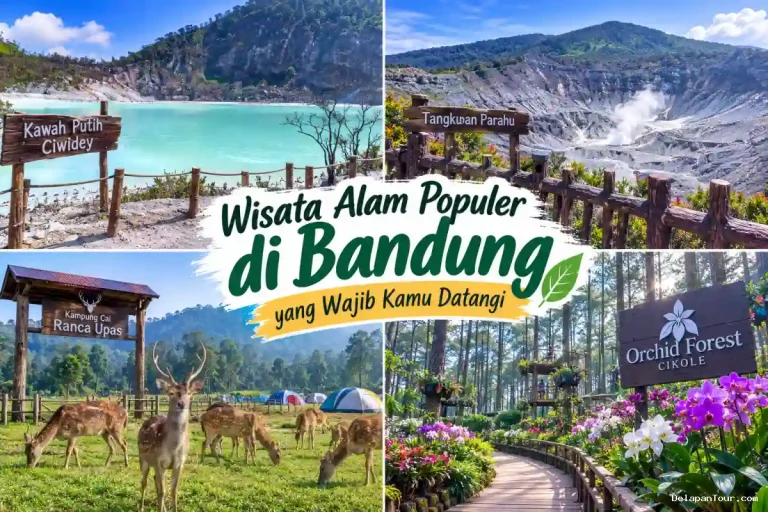 Wisata Alam Populer di Bandung yang Wajib Kamu Datangi