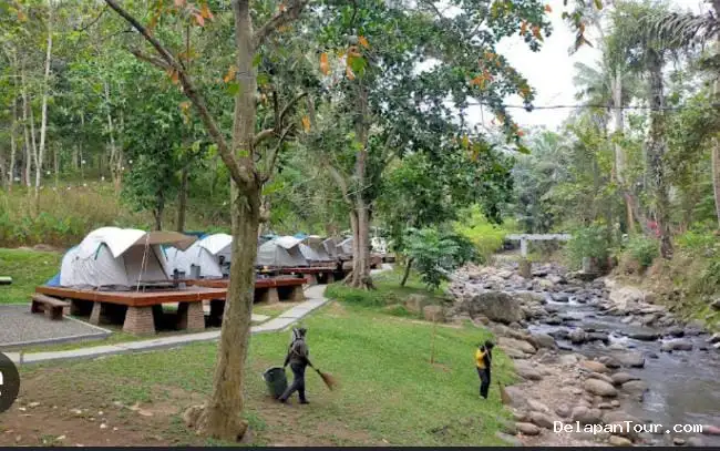Wira Garden Bandar Lampung: Taman Wisata Alam dengan Sungai Jernih dan Glamping