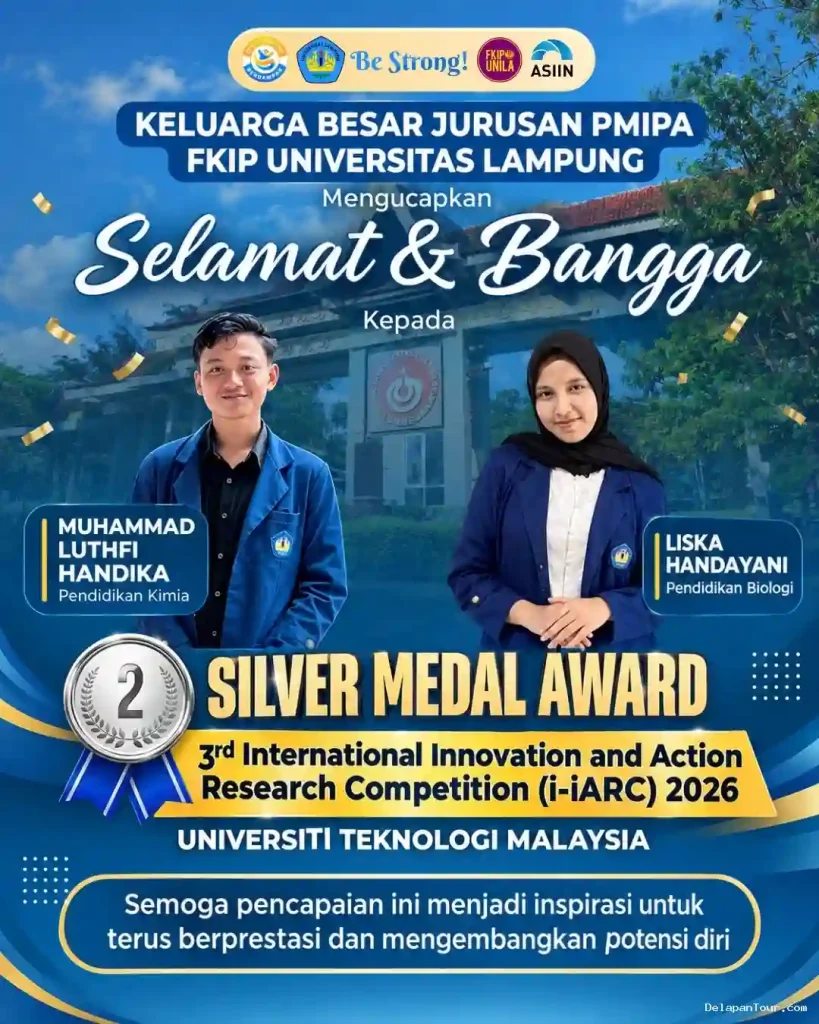 Prestasi Mahasiswa FKIP Unila di Ajang Internasional Layak Menjadi Pemantik Semangat Inovasi