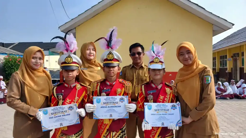 SDN 2 Gedong Tataan Raih Juara 2 Lomba Polisi Cilik Lampung
