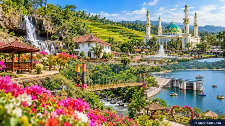 14 Tempat Wisata di Metro Lampung, dari Taman Bunga hingga Bendungan Dam Raman