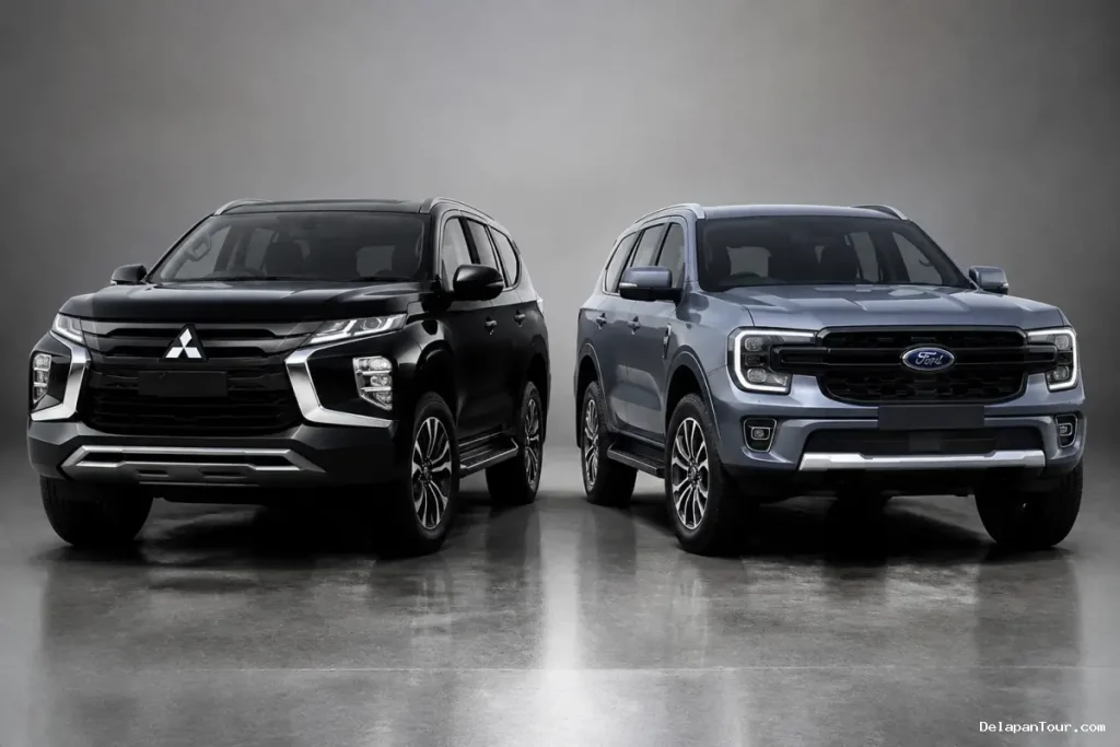 Pajero Terbaru dan Everest Tawarkan Dua Arah SUV 7 Penumpang