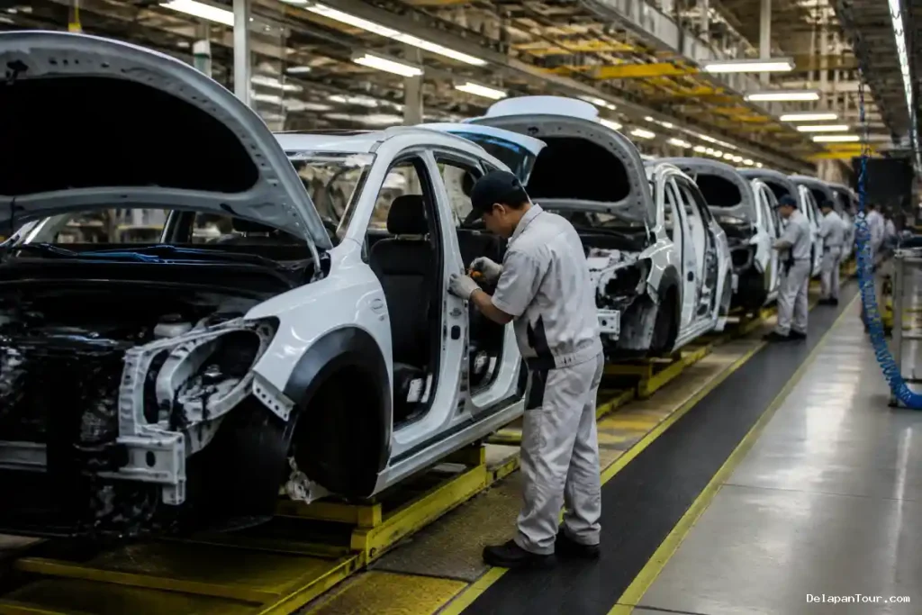 Produksi Mobil China Mengisi 10,16 Persen Industri RI