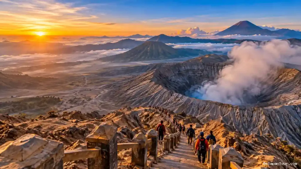 Berapa Lama Mendaki Gunung Bromo? Ini Durasi Perjalanan hingga Puncak Kawah