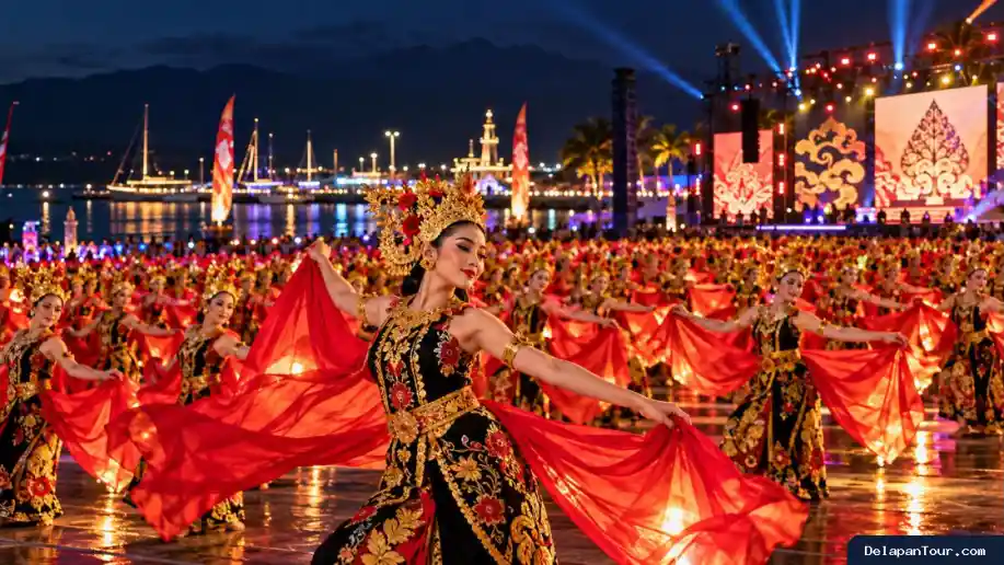 Gandrung Sewu 2026 Hadir dengan Konsep Glow in the Dark, 1.100 Penari Siap Meriahkan Banyuwangi