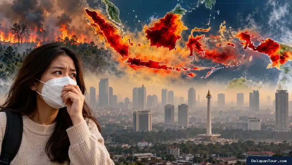 Karbon Monoksida Meluas di Indonesia, BRIN Ungkap Dampak Kebakaran Hutan