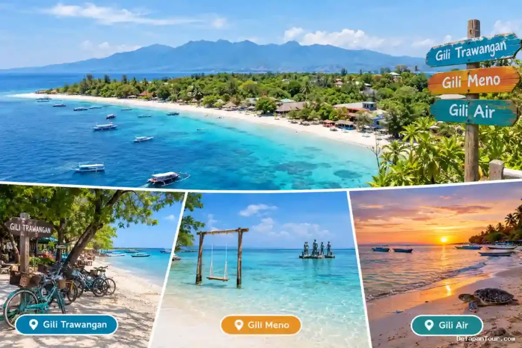 Kepulauan Gili Lombok, Tiga Pulau Eksotis dengan Pesona Berbeda
